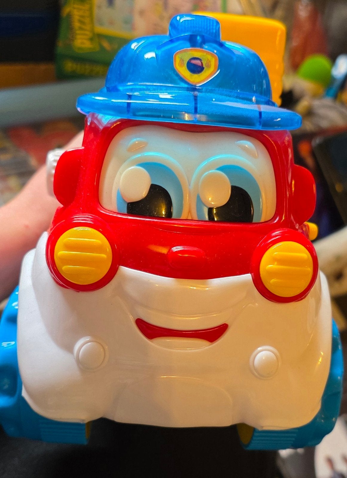 Gratis Brandweerauto Speelgoed - Baby Clementoni, Ophalen of Verzenden, Gebruikt