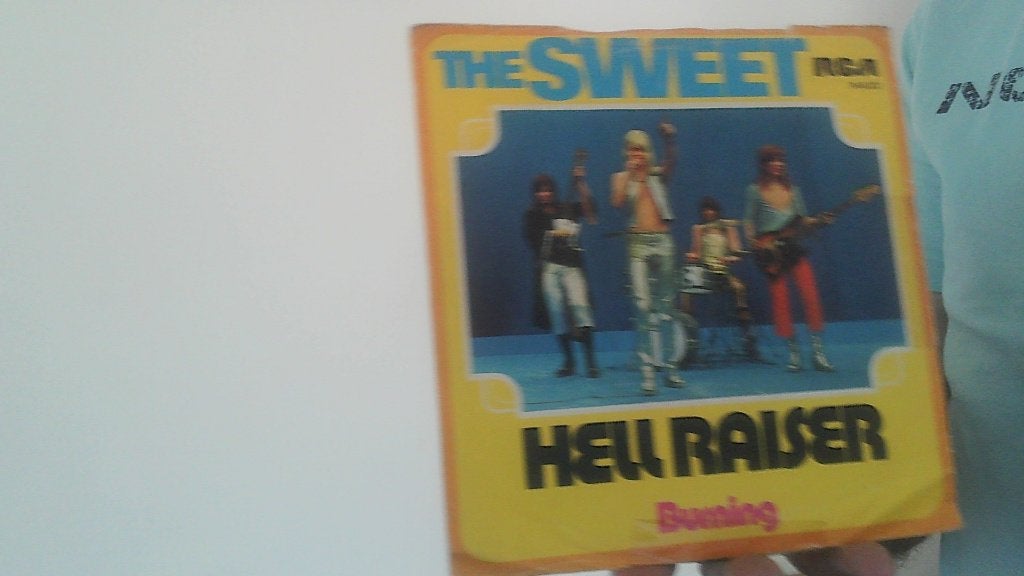 the sweet jukebox single hell raiser   uit 1973, Verzenden, Zo goed als nieuw, Pop, Single