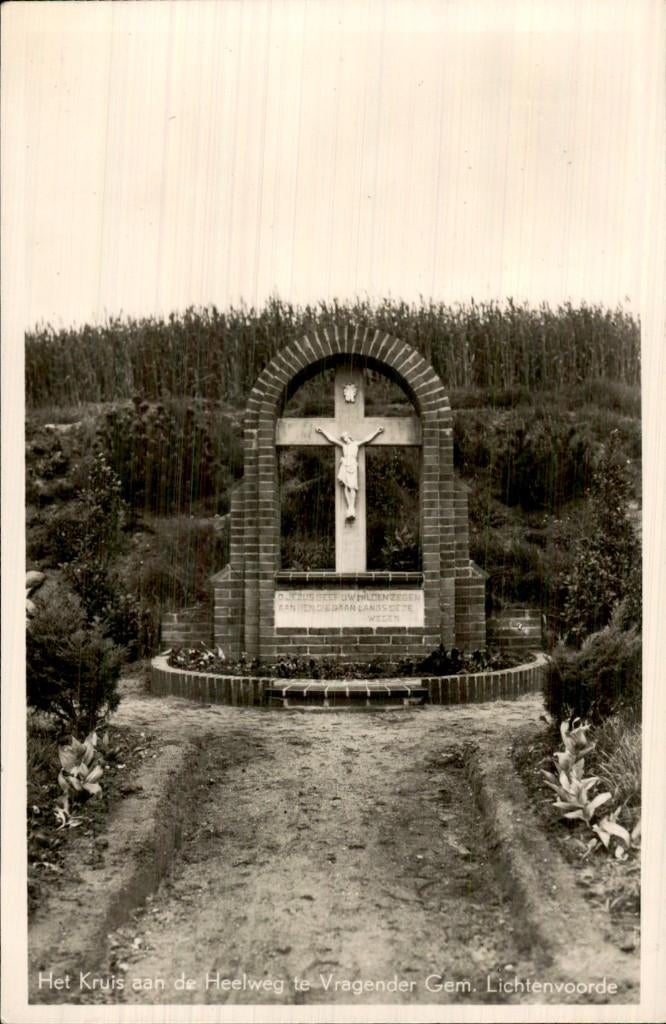 Vragender - Kruis - Heelweg, Ophalen of Verzenden, 1940 tot 1960, Gelopen, Gelderland