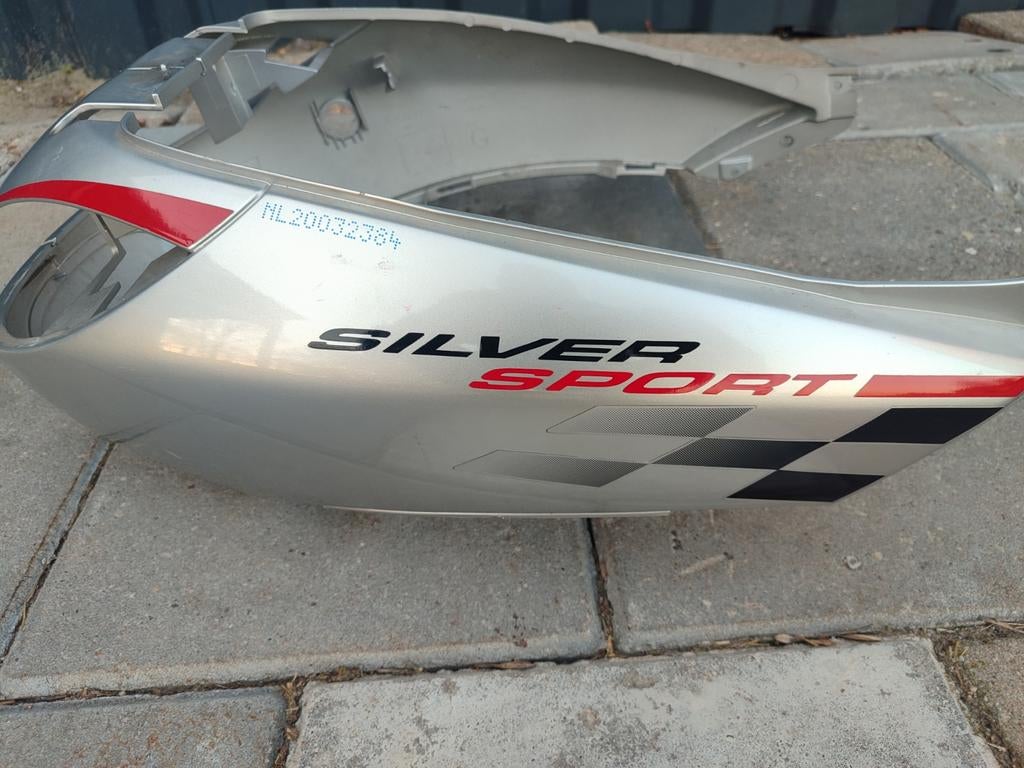 Achterkap Peugeot vivacity silver sport., Ophalen of Verzenden, Gebruikt, Kap, Peugeot
