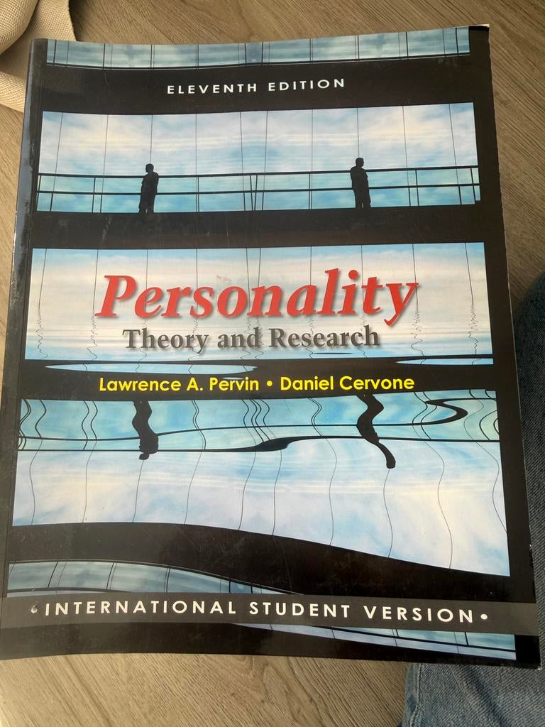 Book: Personality: Theory and research, Ophalen of Verzenden, Zo goed als nieuw