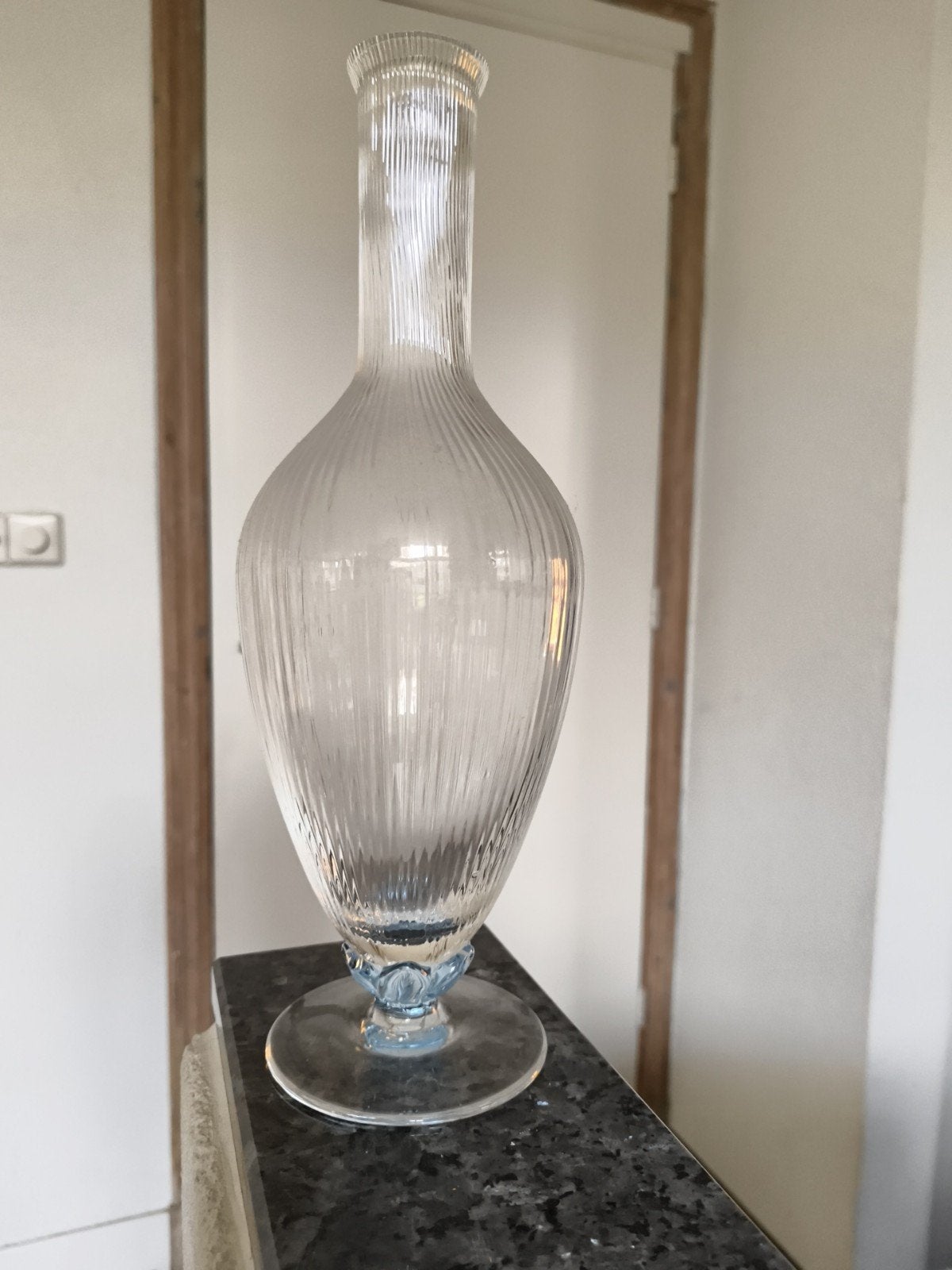 "Grote Murano glazen vaas - Vaso Veronese - 32 cm, Antiek en Kunst, Verzenden