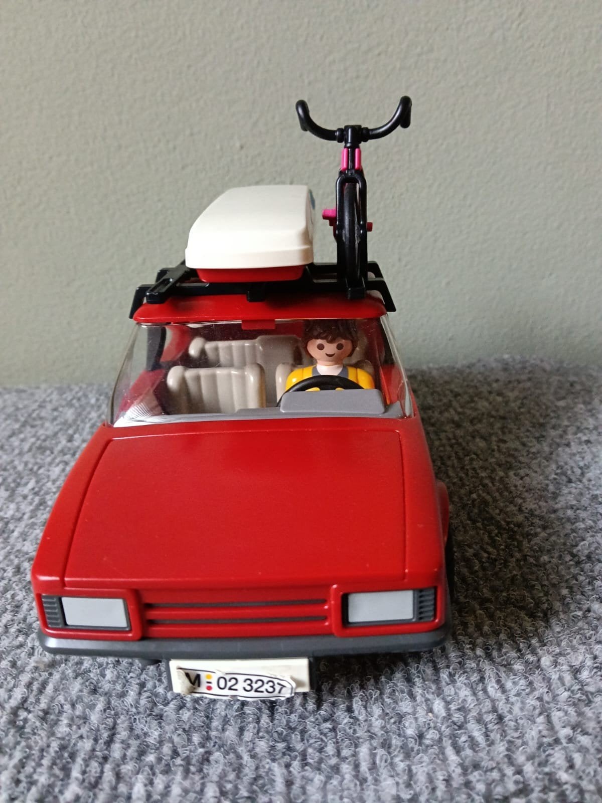 Playmobil Vakantie Auto met fiets en dakkoffer, Lieselotjetweedehandsspeelgoed@gmail.com, Complete set, -, Voertuig