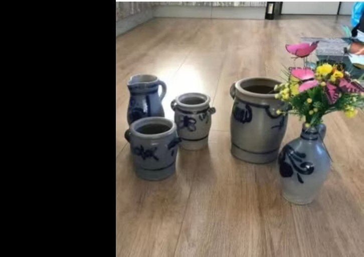 Prachtige verzameling Keuls aardewerk, Verzenden