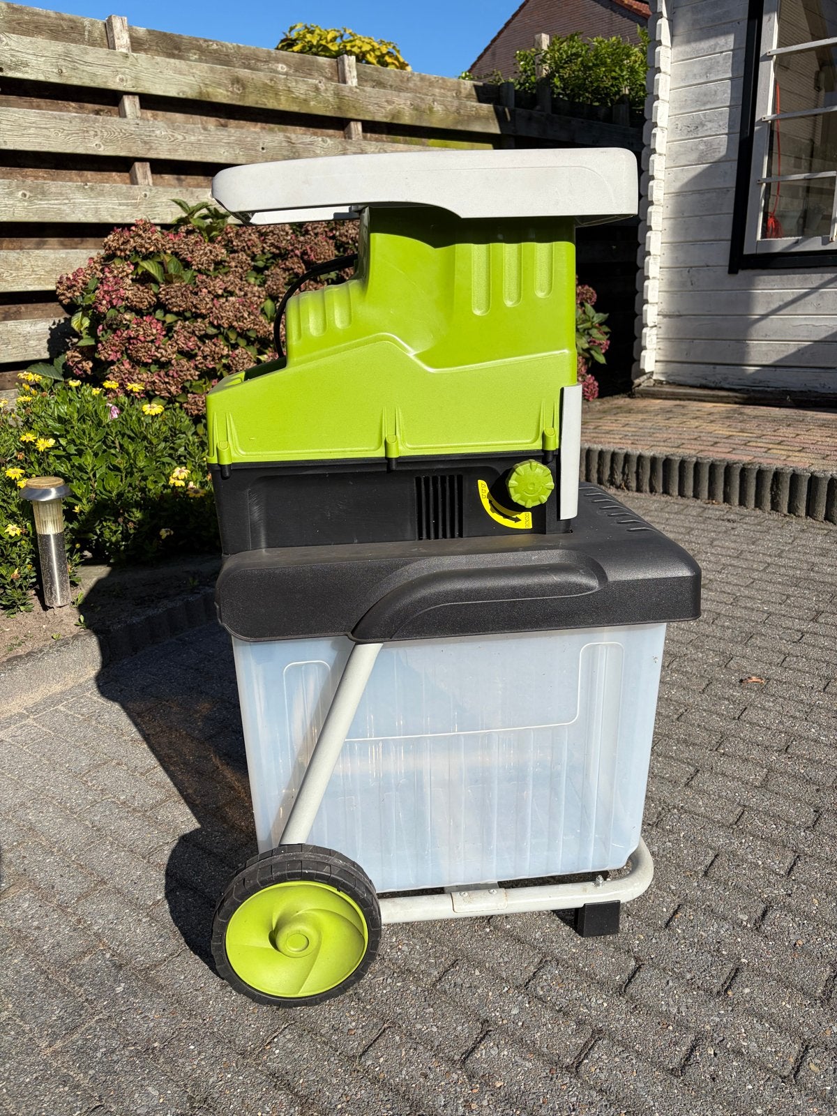 Central Park Hakselaar 2800W - Elektrisch met opvangbak, Ophalen, Gebruikt, Elektrisch, Met opvangbak