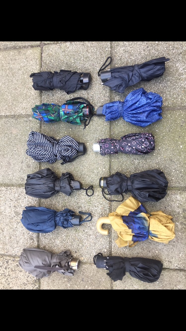Diverse paraplu(opvouwbaar), Ophalen of Verzenden, Zo goed als nieuw