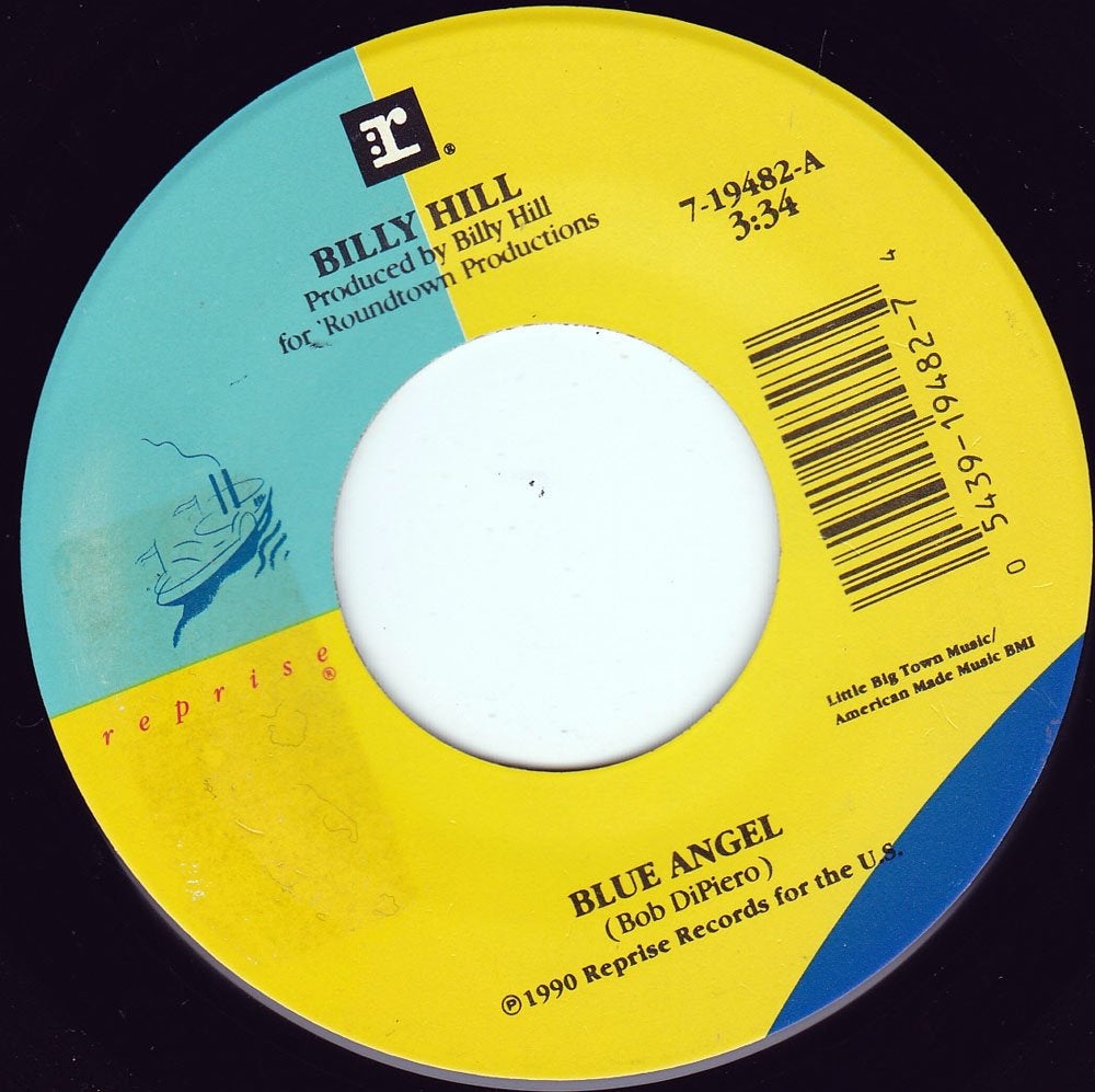 Billy Hill - Blue Angel 7"45, Ophalen of Verzenden, Zo goed als nieuw, 7 inch, Country en Western