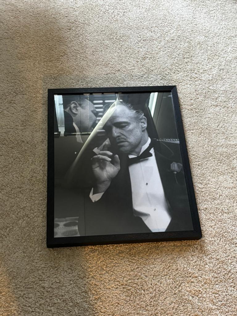 The Godfather in lijstje, Ophalen of Verzenden