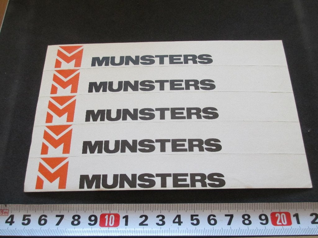 sticker set MUNSTERS  *, Verzamelen, Ophalen of Verzenden, Zo goed als nieuw