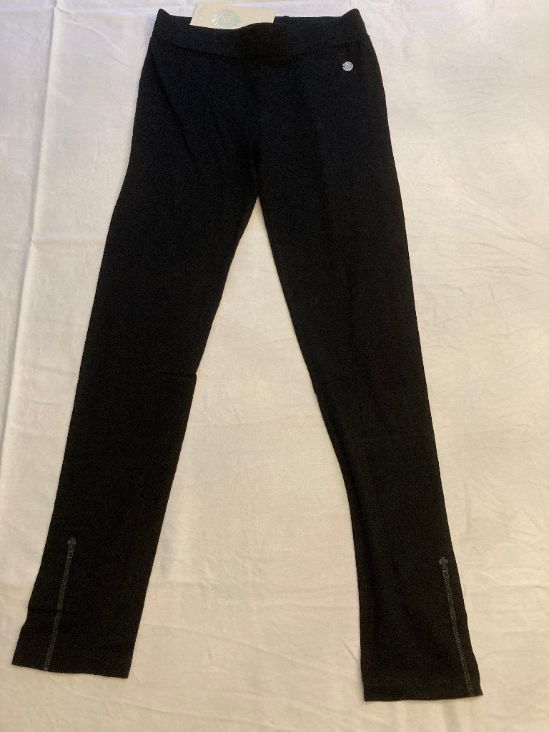 Scapa legging zwart maat 152 11-12 jaar met rits print!, Broek, Scapa, Meisje, Ophalen of Verzenden