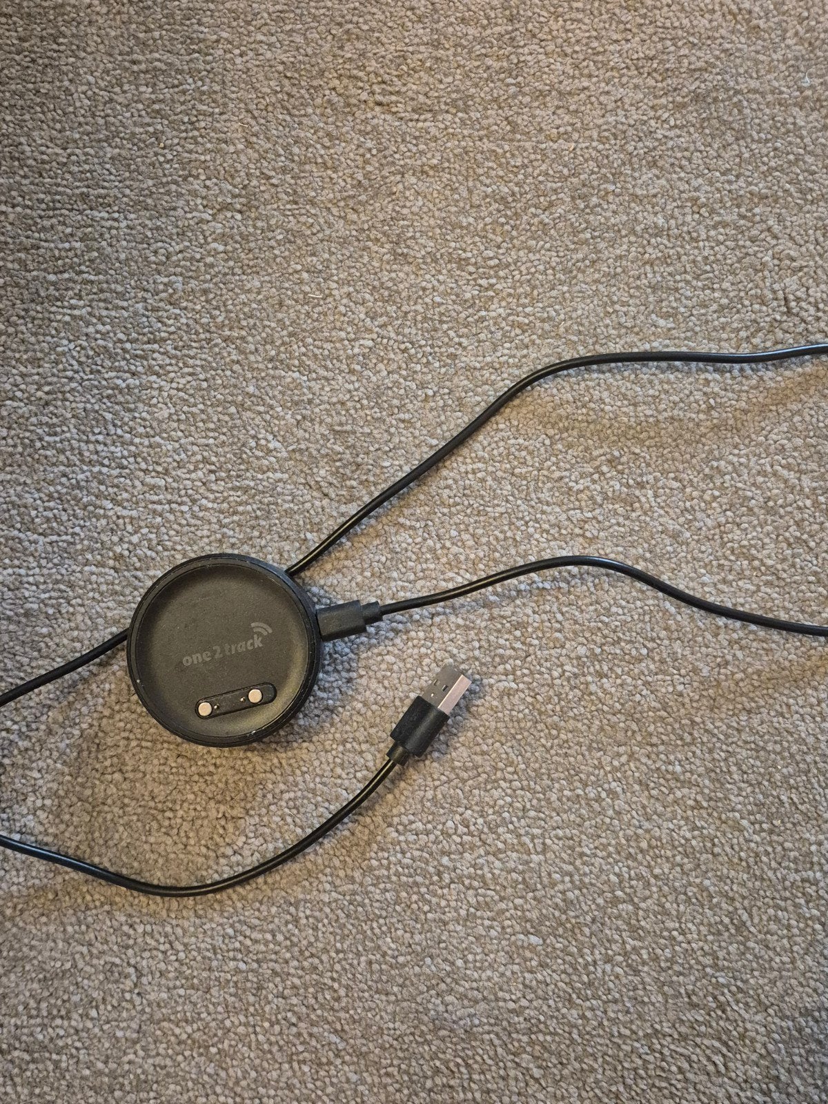 One 2 Track Oplader voor Horloge, Gebruikt, Zwart, One 2 Track, Ophalen of Verzenden