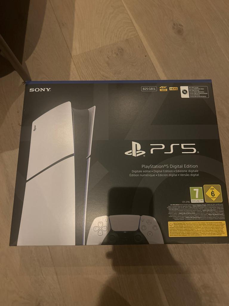 Nieuwe PlayStation 5 Digital Edition in doos, Spelcomputers en Games, Games | Sony PlayStation 5, Ophalen of Verzenden, Nieuw