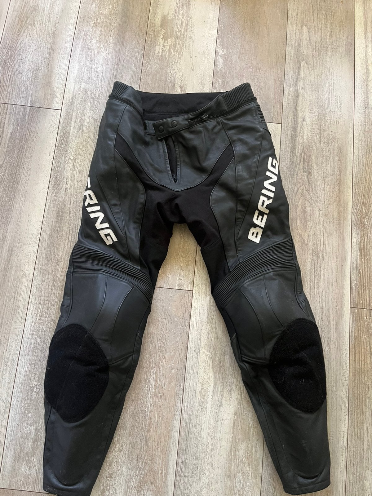 Bering motorbroek Leer, Motoren, Ophalen of Verzenden, Tweedehands, Broek | leer
