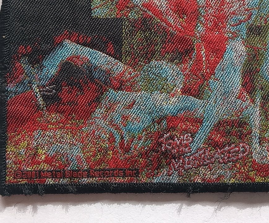 Cannibal Corpse Tomb of the Mutilated vintage 2001 patch, Verzenden, Zo goed als nieuw, Kleding