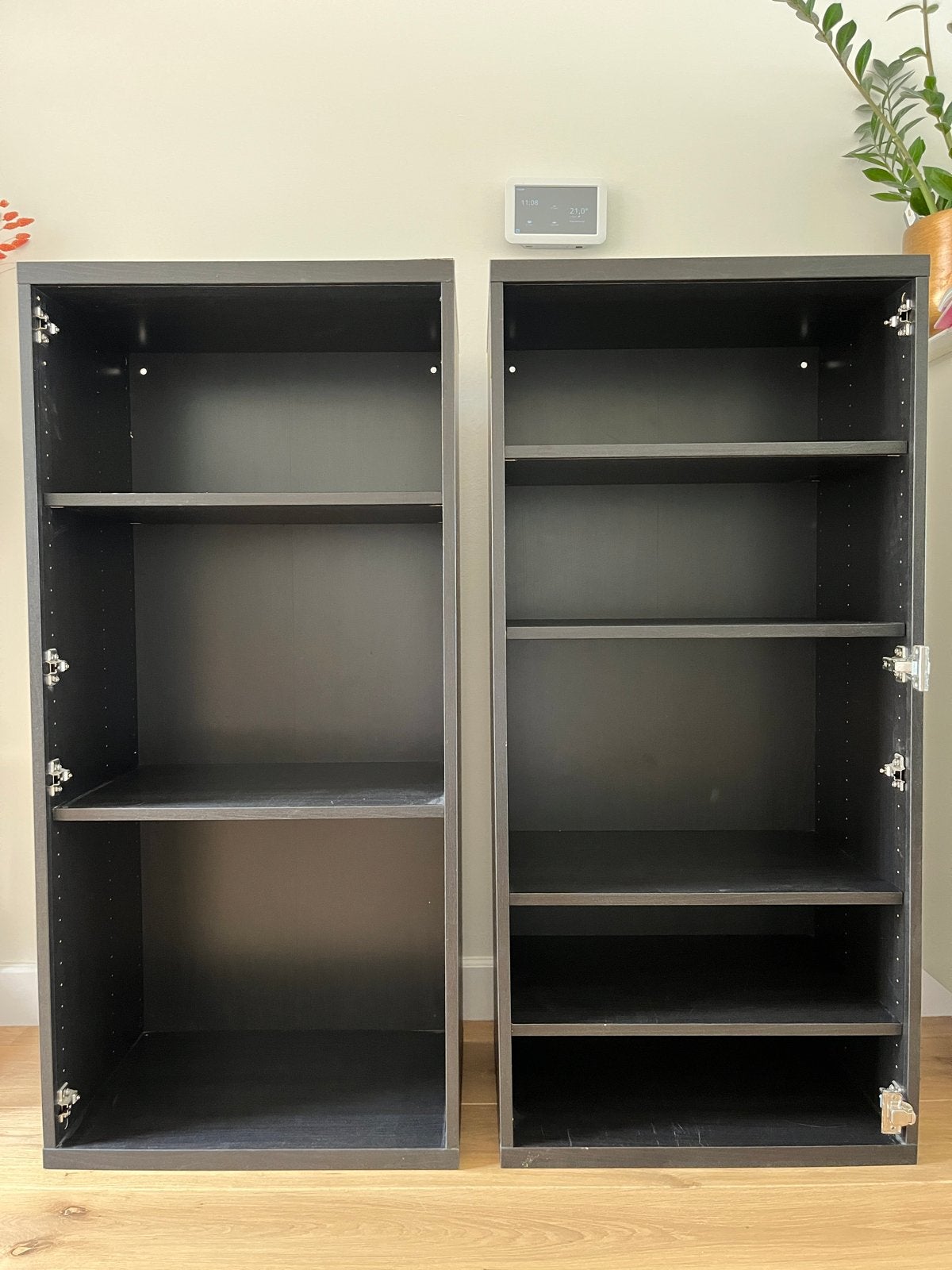 2x IKEA Besta basiselement kasten 60x40x128 cm, Ophalen, Met plank(en), Gebruikt, 100 tot 150 cm