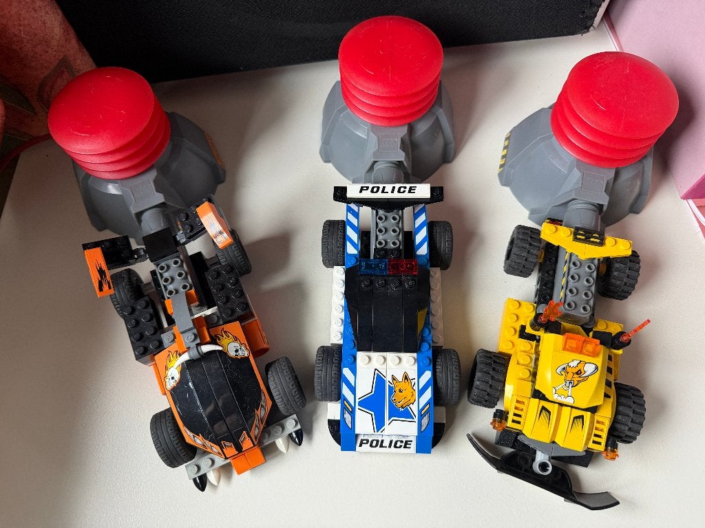 Lego Racers 3 sets Air Blast, Gebruikt, Lego, Inclusief instructies, Ophalen of Verzenden