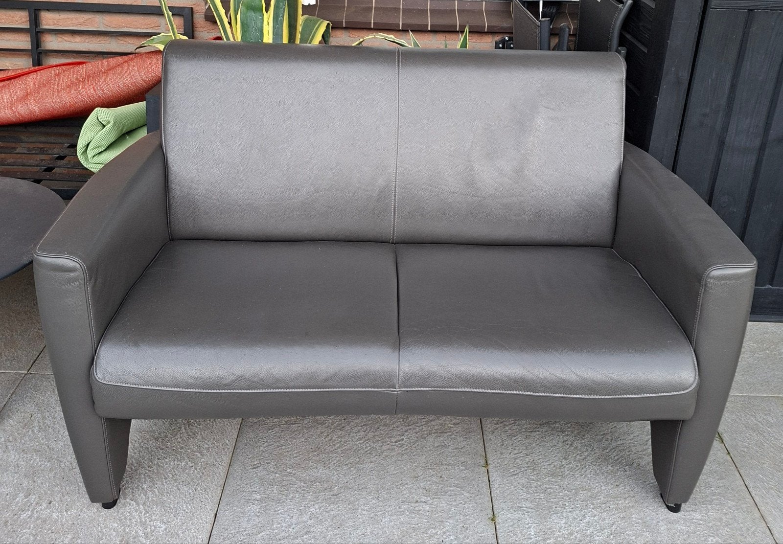 Montel 2-zits bank, Gebruikt, Tweepersoons, 75 tot 100 cm, Ophalen of Verzenden