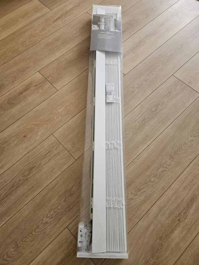 Witte houten jaloezie, Ophalen, Nieuw