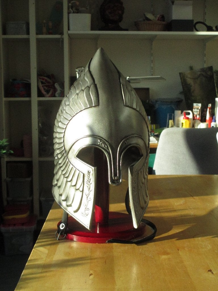 Helm, Lord of the Rings, Gondor, replica, draagbaar, Ophalen of Verzenden, Gebruikt, Replica