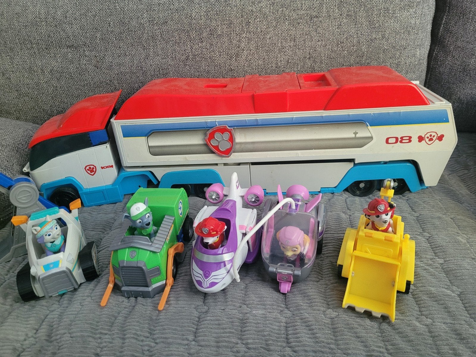 Paw Patrol Voertuigen en Patroller Speelset, Ophalen, Gebruikt, Jongen of Meisje