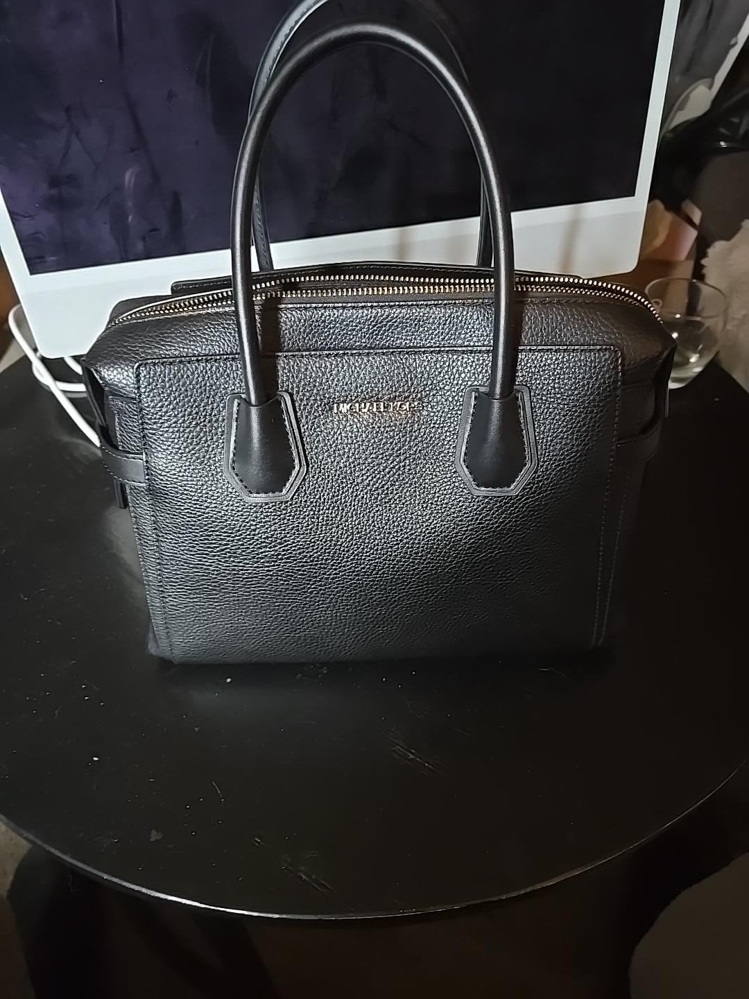 Michael Kors Kensington Large Tote – zwart – 30F3G8KT7L, Ophalen, Gebruikt, Zwart, Handtas