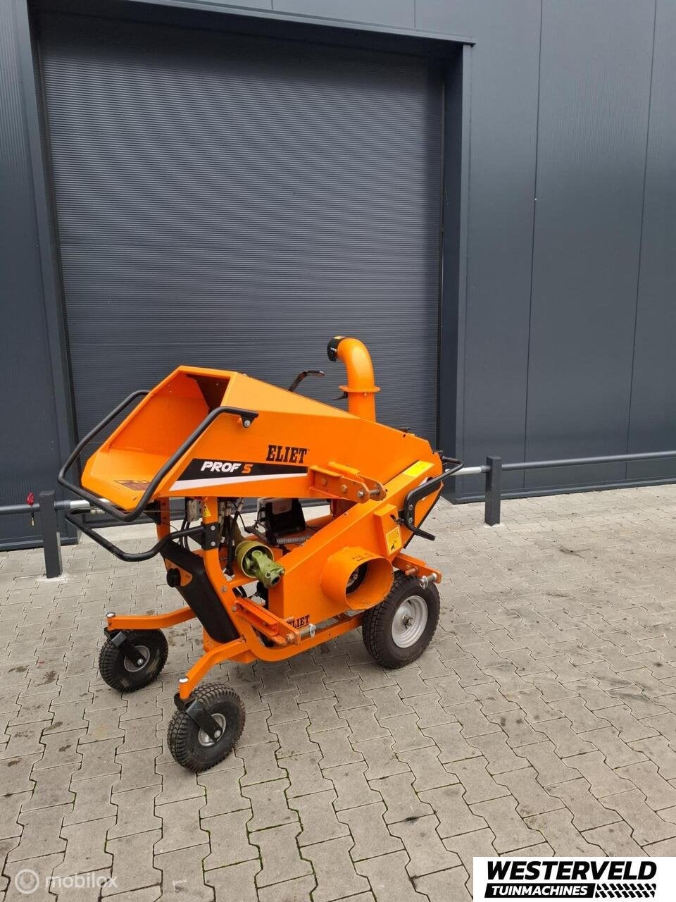 Gebruikte Eliet Prof 5 hakselaar invoer PTO aangedreven, Overige typen, Eliet, Handelsplein, Info@westerveldtuinmachines.nl