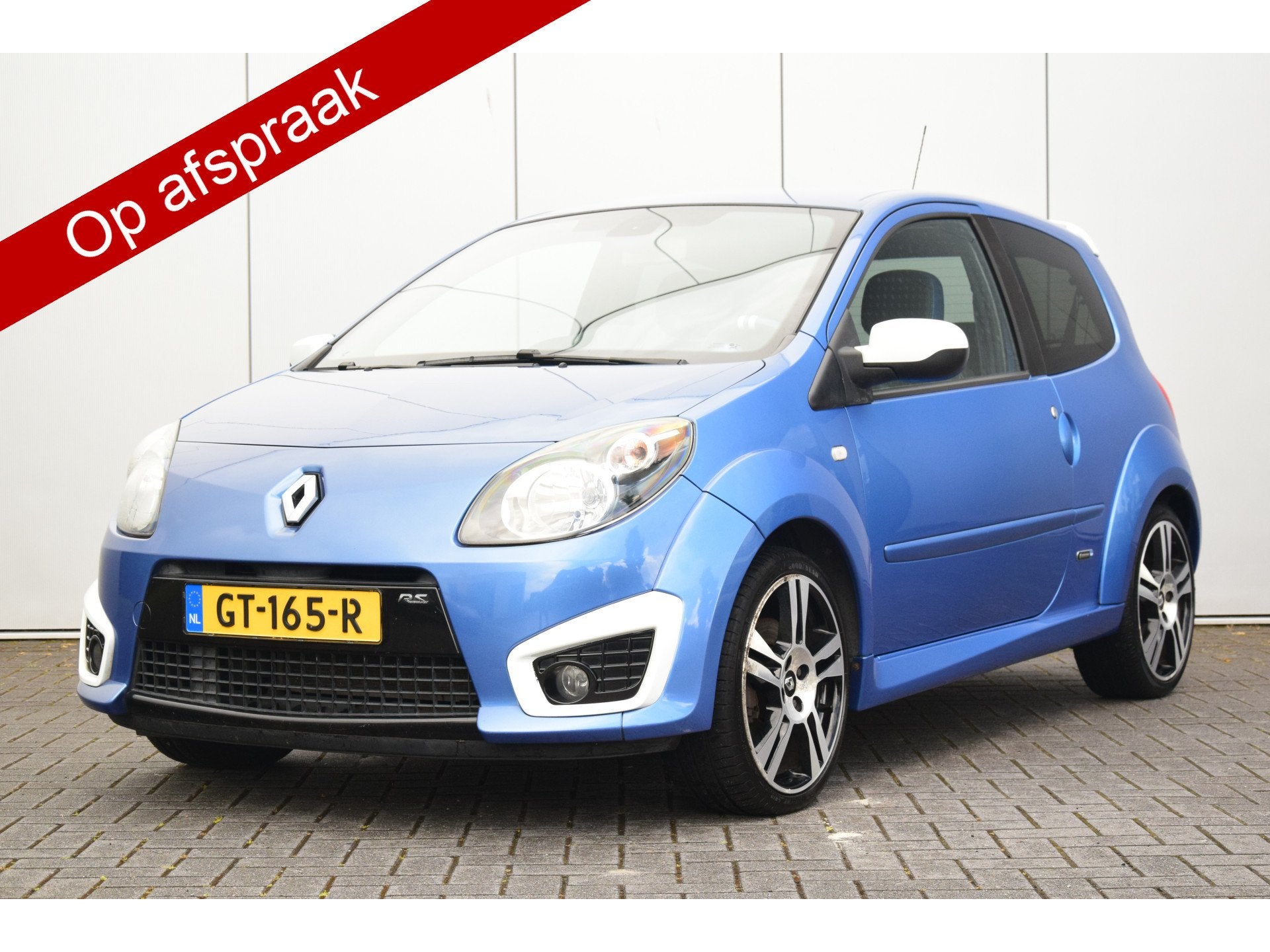 Renault Twingo 1.6 16V RS GORDINI (bj 2010), Auto's, Voorwielaandrijving, Zwart, 4 cilinders, Leder