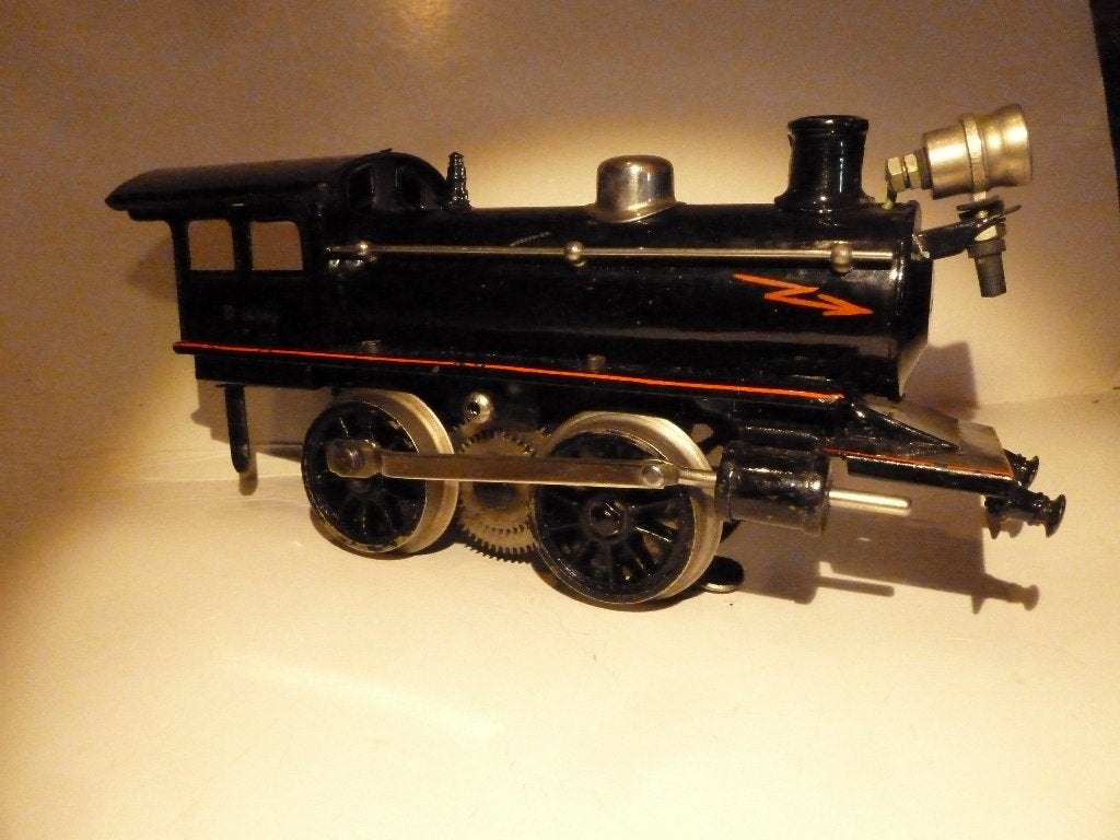 MÄRKLIN: R. 13040 STOOM LOCOMOTIEF (JAREN '30)"""REPAINTED"", Antiek en Kunst, Antiek | Speelgoed, Ophalen of Verzenden