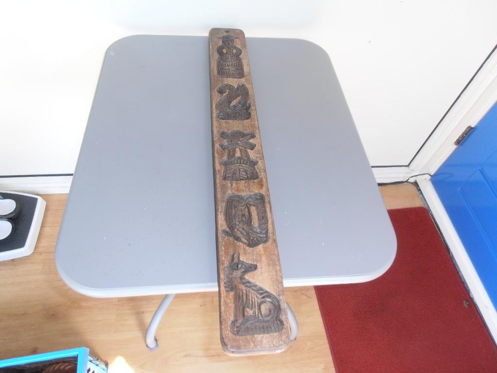 speculaas plank. zie foto's, Ophalen of Verzenden, Overige materialen, Pot, Bus of Blik