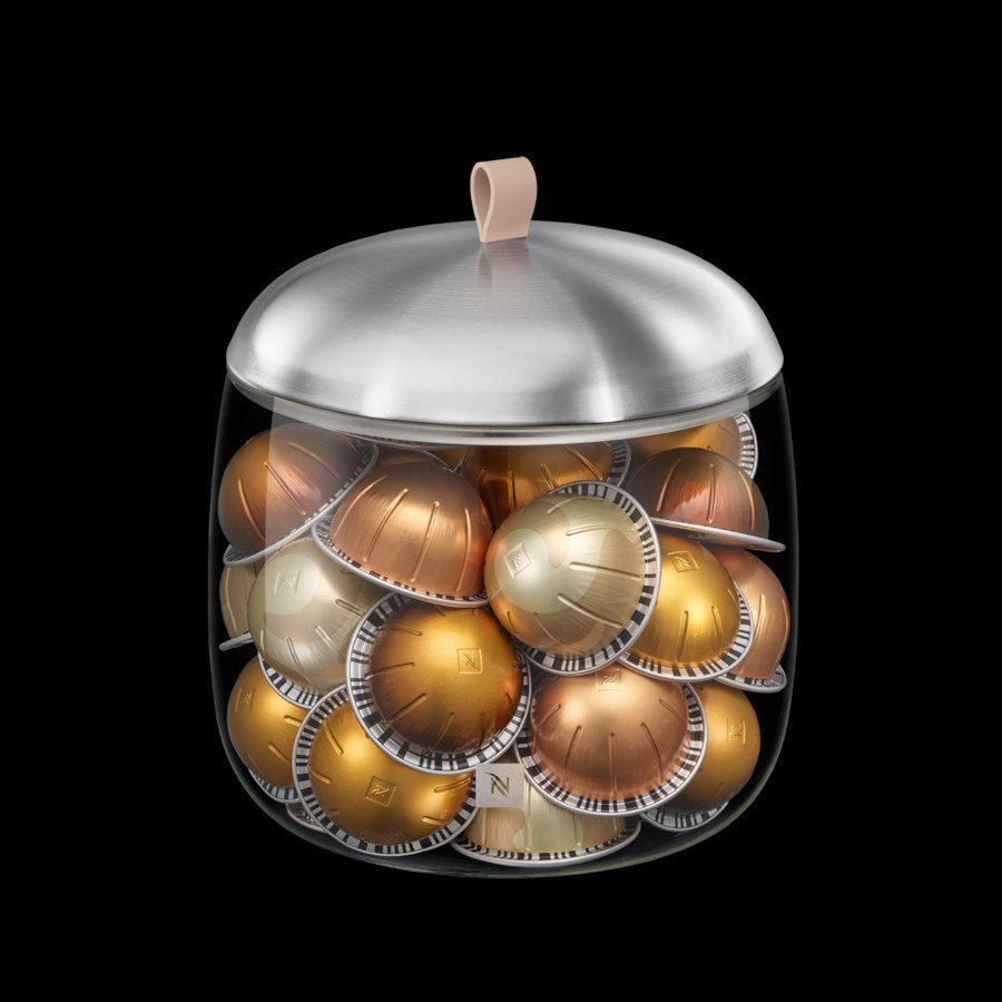 Nespresso Display Mia Dispenser Large - Koffiecapsulehouder, Ophalen, Overige typen, Metaal, Overige merken