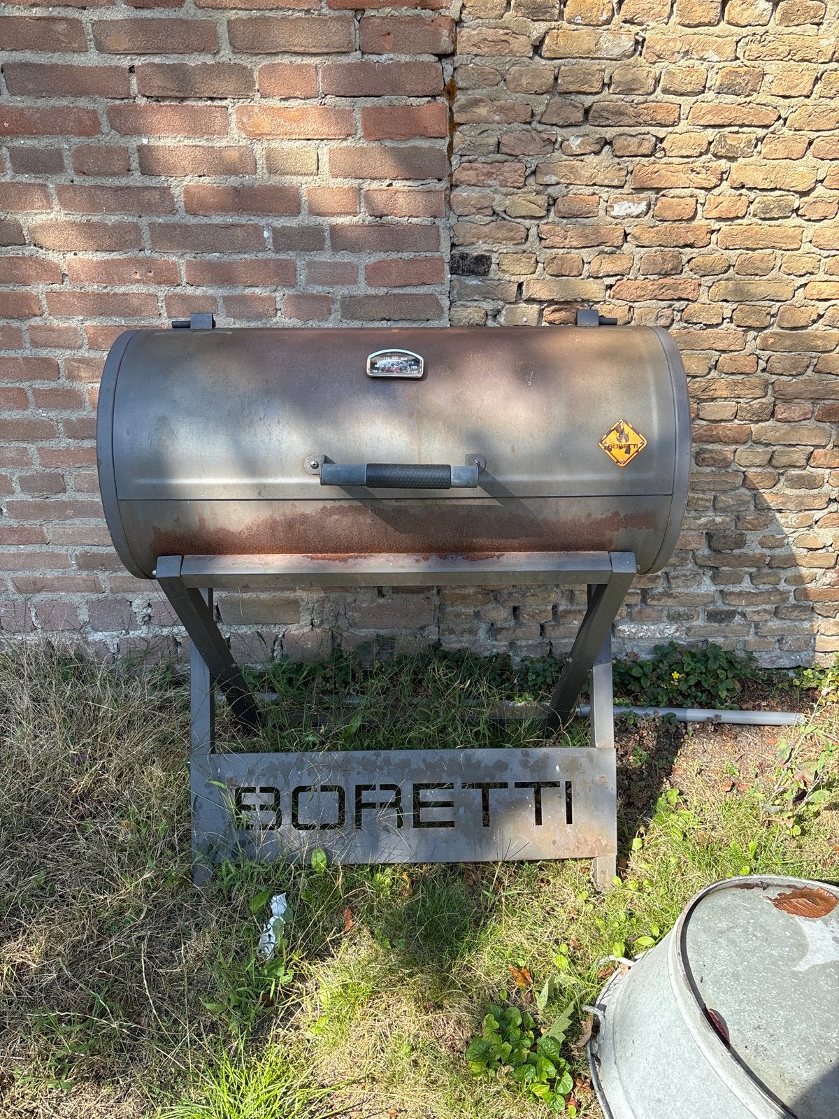 Boretti BBQ - Gebruikt maar werkt nog uitstekend, Ophalen of Verzenden, Gebruikt
