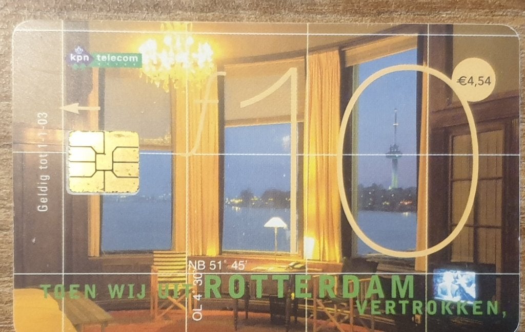Telefoonkaart Rotterdam gebruikt, Verzamelen, Telefoonkaarten, Ophalen of Verzenden, Nederland
