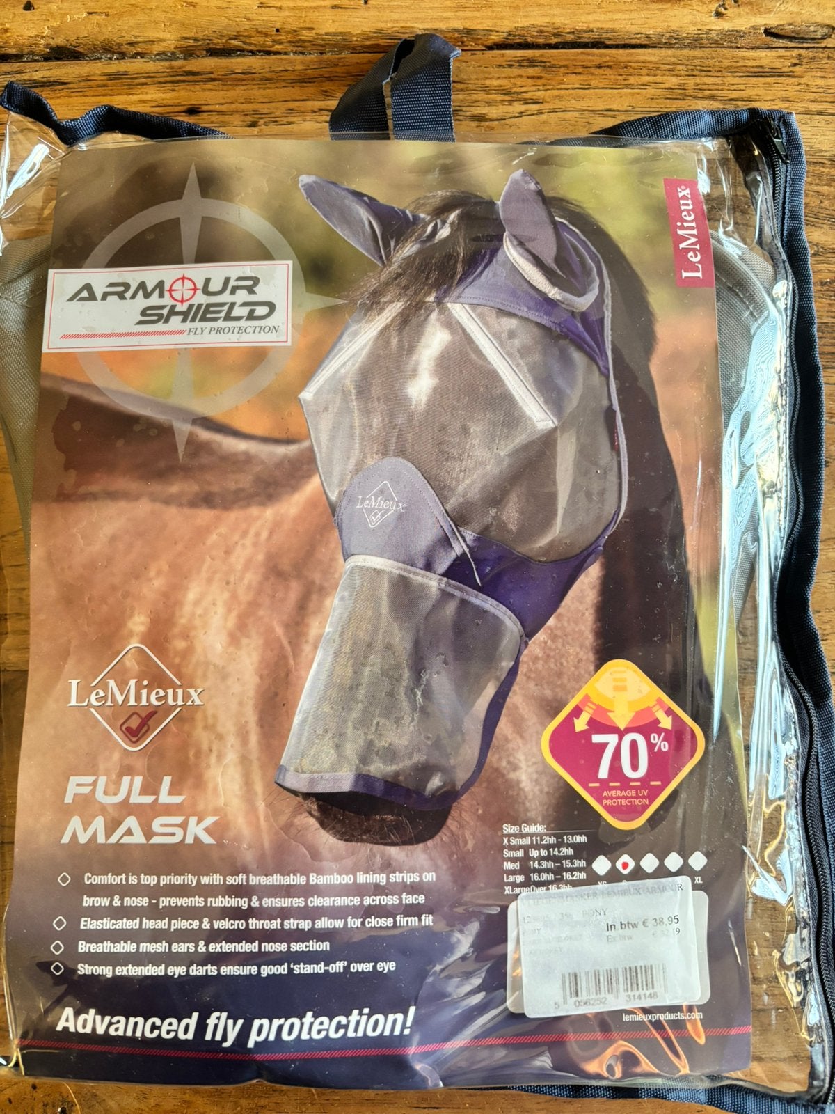 Vliegenmasker le mieux pony, Ophalen of Verzenden, Nieuw, Lemieux, Pony