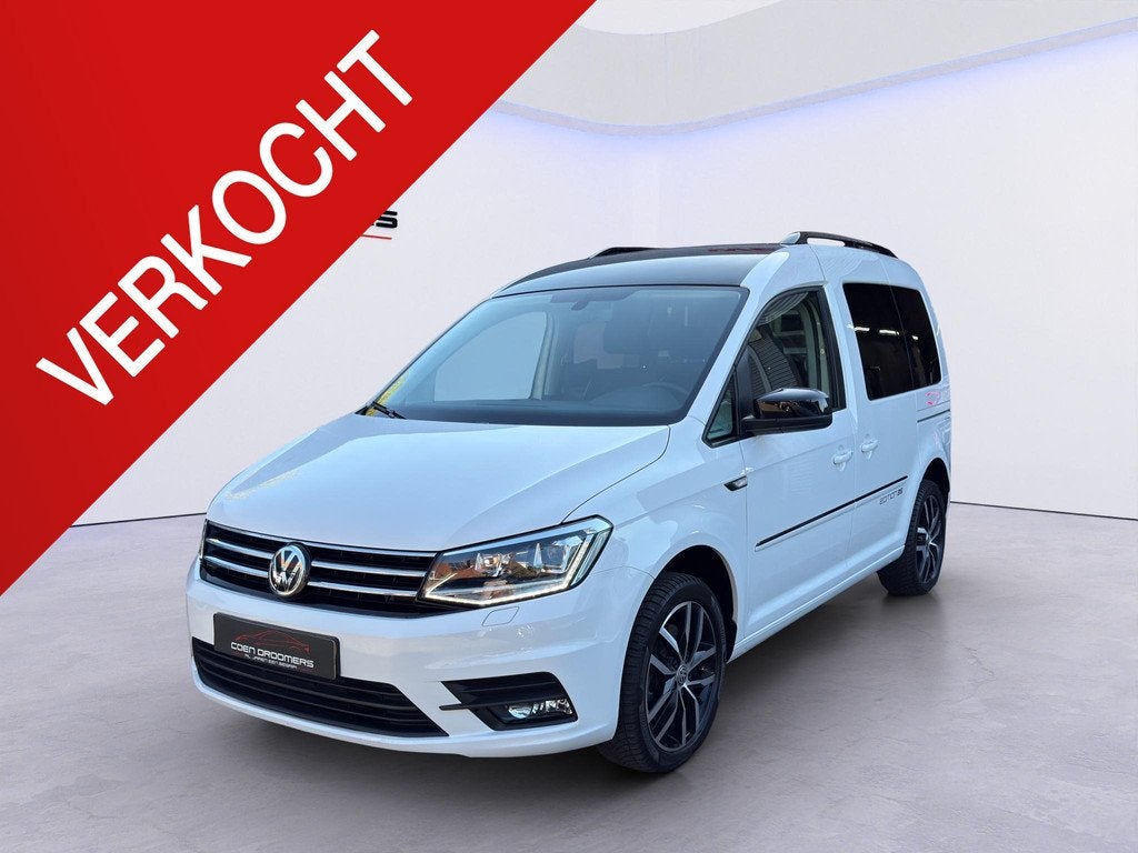 Volkswagen Caddy 1.4 TSI 35 Jahre Edition /Apple Carplay/Dub, Auto's, Volkswagen, Gebruikt, 4 cilinders, Wit, Automatische klimaatregeling
