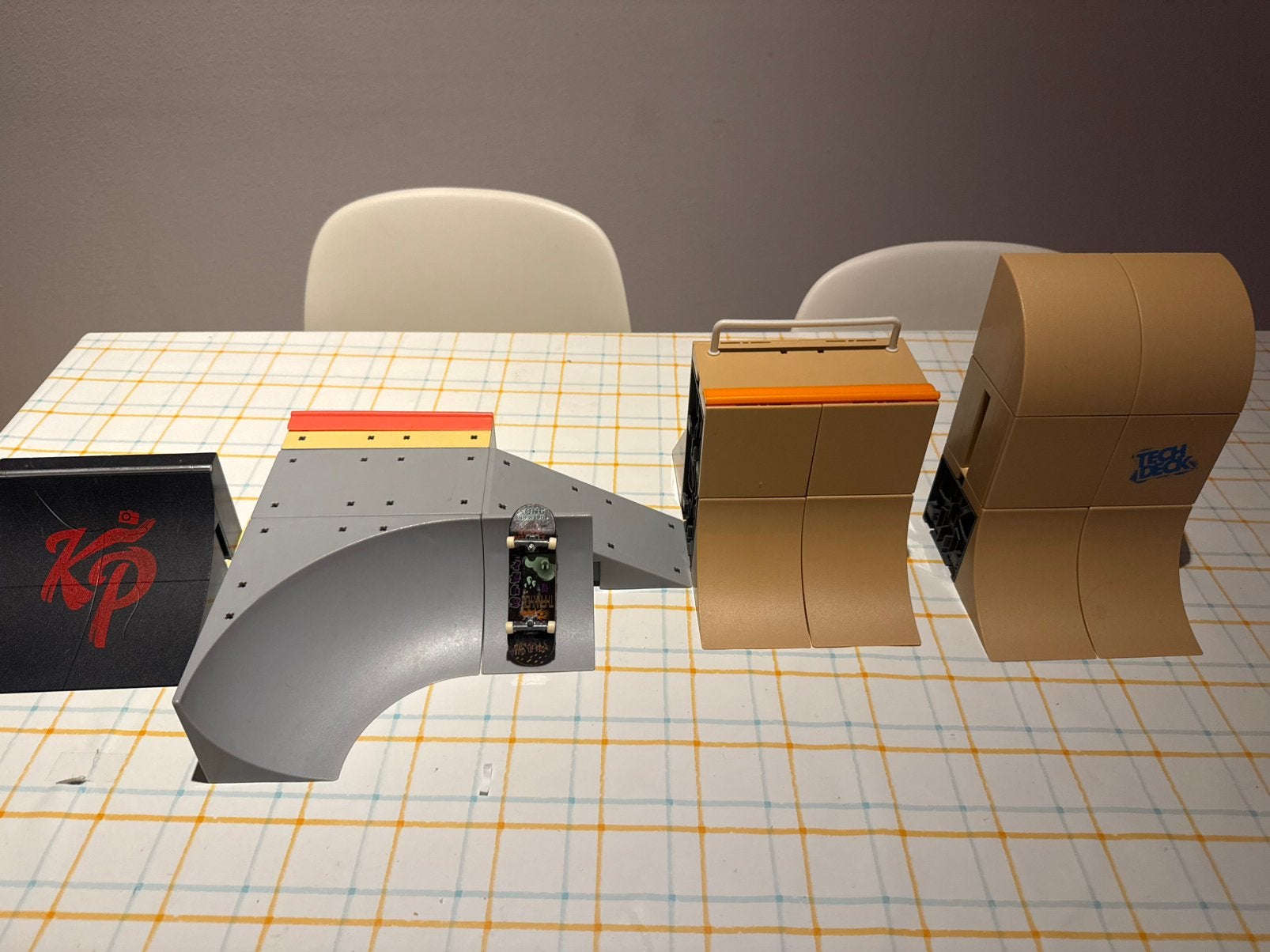 Fingerboard ramps en board, Ophalen of Verzenden, Gebruikt