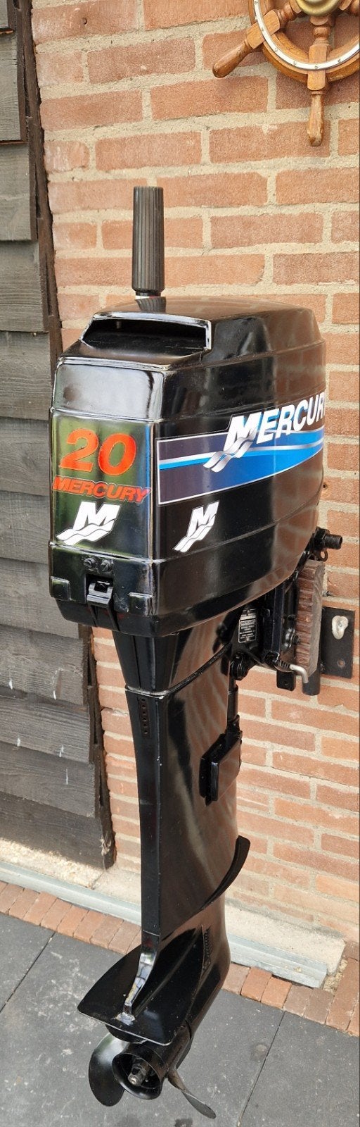 Mercury 20pk langstaart buitenboordmotor, Watersport en Boten, Buiten- en Binnenboordmotoren, 10 tot 30 pk, Gebruikt, Ophalen of Verzenden