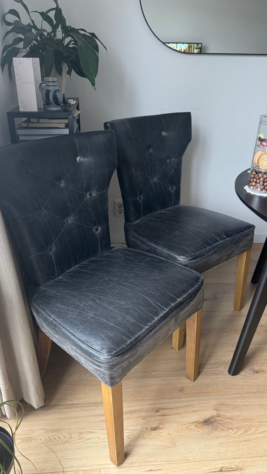 Riviera Maison Eetkamerstoelen (4x), Huis en Inrichting, Stoelen, Ophalen, Gebruikt, Vier