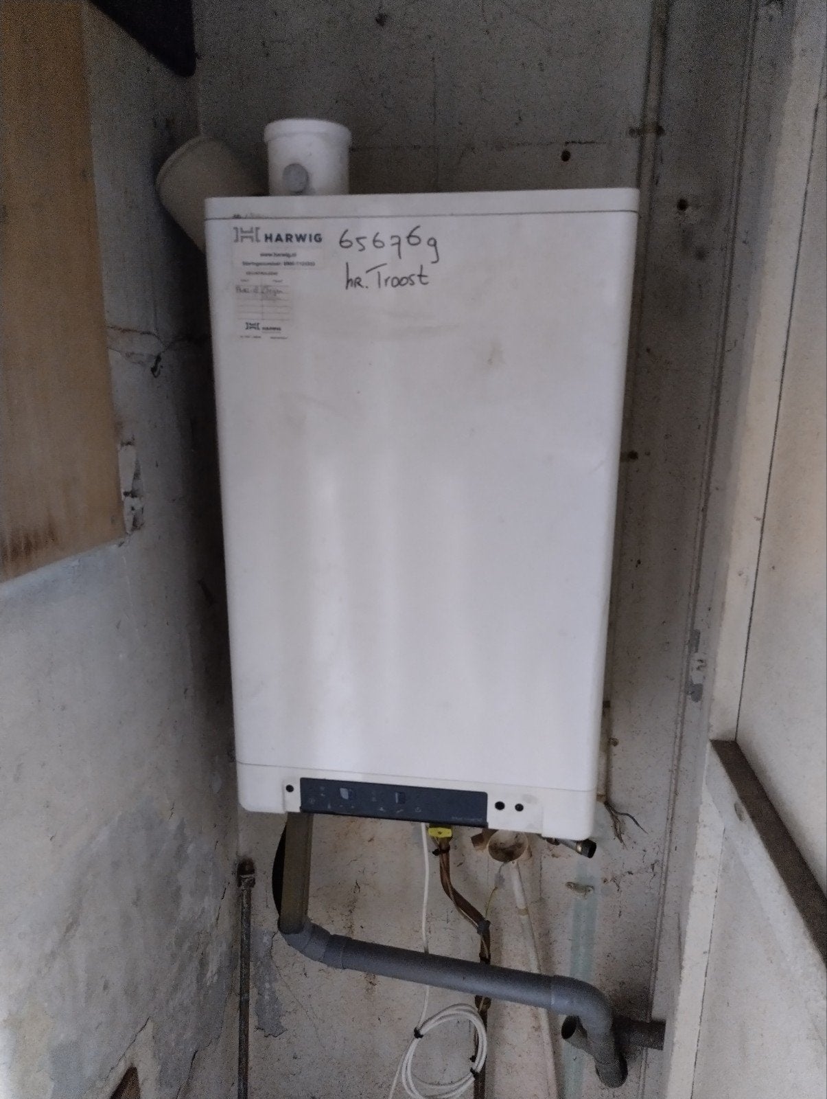 intergas cv 2013, Gebruikt, Geiser, Ophalen of Verzenden, Minder dan 20 liter