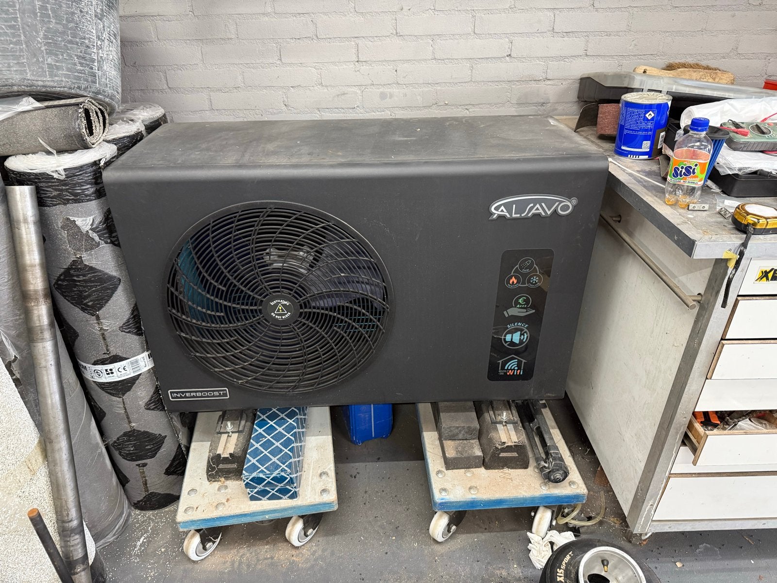 Alsavo Warmtepomp, 30 tot 80 cm, Overige typen, Ophalen of Verzenden, Zo goed als nieuw