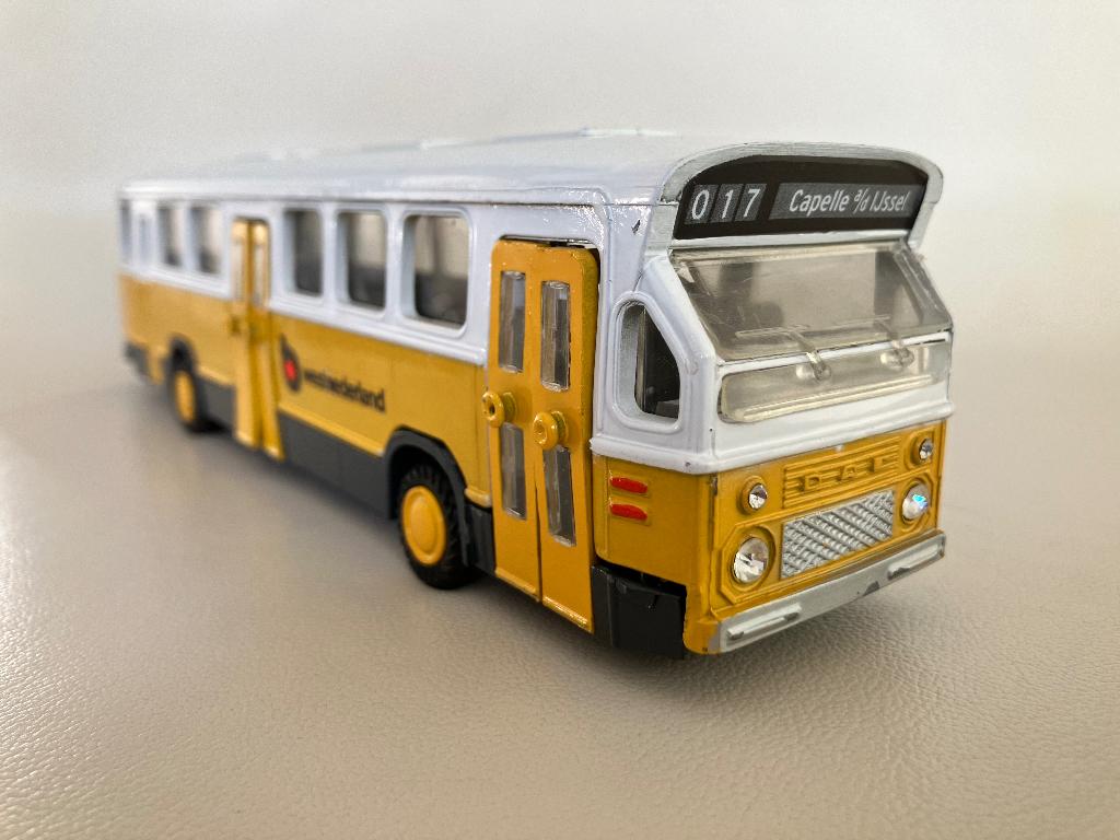 Lion Toys DAF bus - westnederland - 17 Capelle ad IJssel, Hobby en Vrije tijd, Ophalen of Verzenden, Zo goed als nieuw, Bus of Vrachtwagen