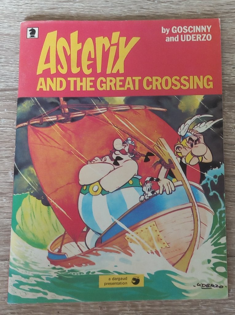 Asterix and the Great Crossing (oversteek, Engels pocket), Boeken, Gelezen, Eén stripboek, Ophalen of Verzenden, Goscinny & Uderzo