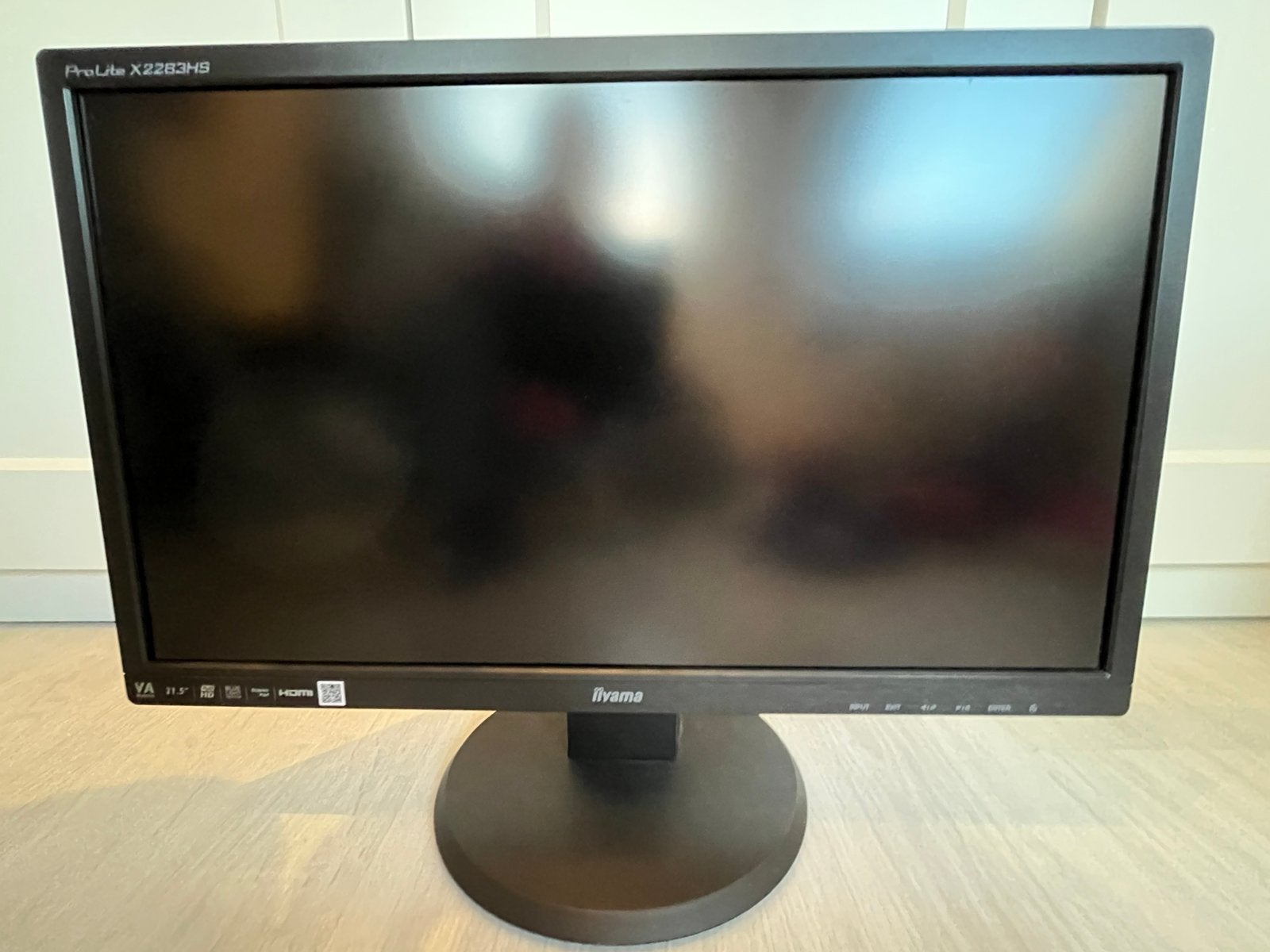 Beeldscherm iiyama 21,5 inch ProLite X2283HS, Computers en Software, Monitoren, Ophalen, VA, Full HD, Zo goed als nieuw