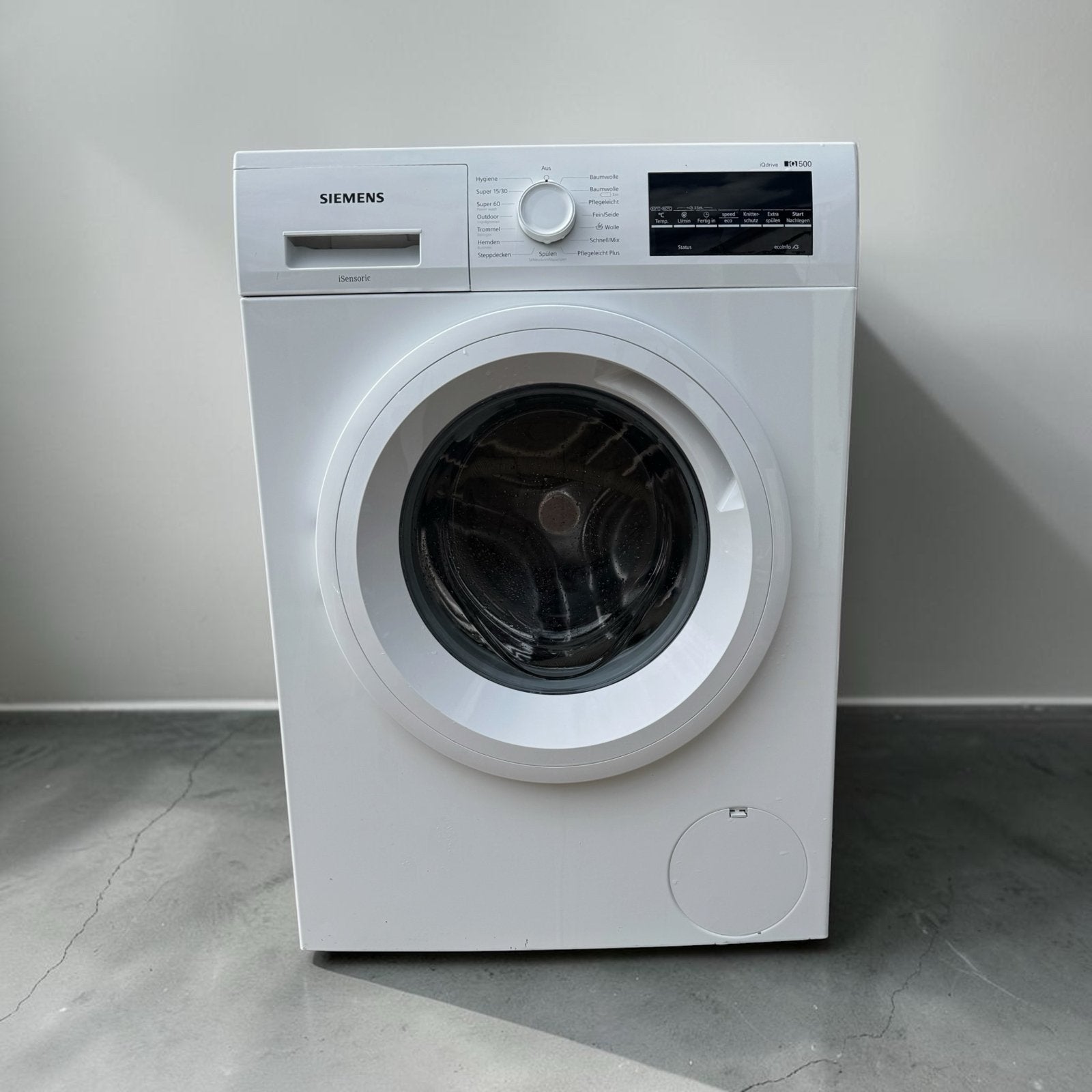 Siemens IQ500 8Kg iSensoric A+++ Wasmachine Refurbished