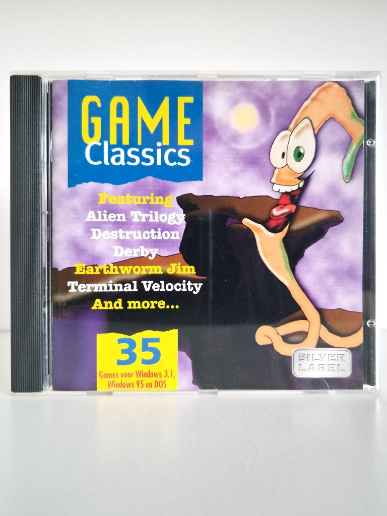 Game Classics Vol.12 - Silver Label - PC cd-rom, Avontuur en Actie, 1 speler, Ophalen of Verzenden, Zo goed als nieuw