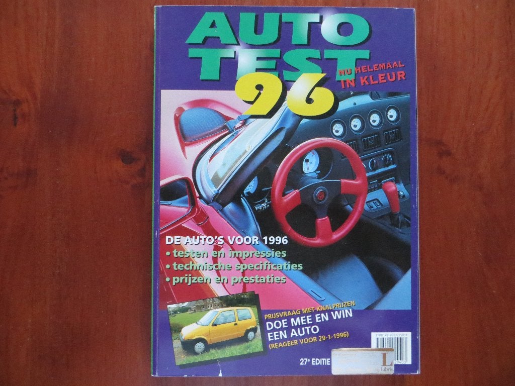 Autotest 1996 Jaarboek, Boeken, Ophalen of Verzenden, Zo goed als nieuw, Algemeen