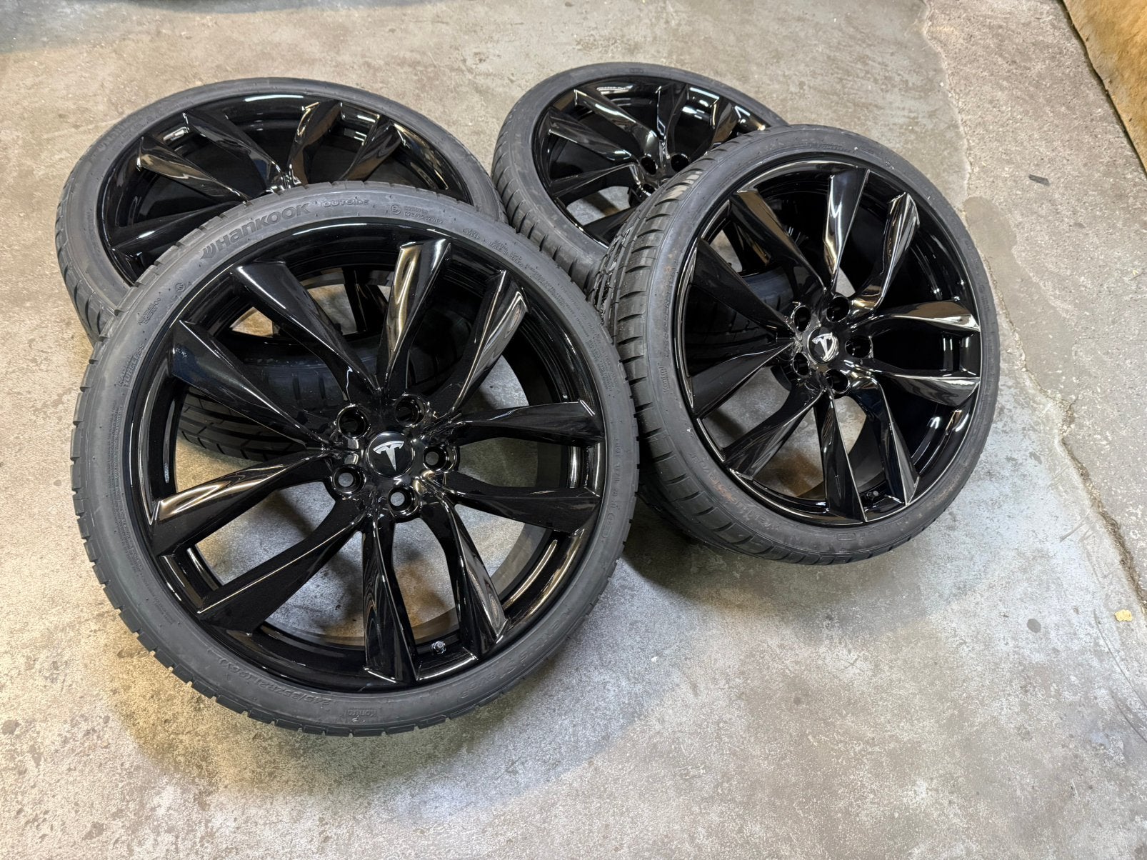 ✅ 21 Inch Originele Arachnid Tesla Model S velgen 5x120, Auto-onderdelen, Banden en Velgen, Banden en Velgen, Zomerbanden, 21 inch