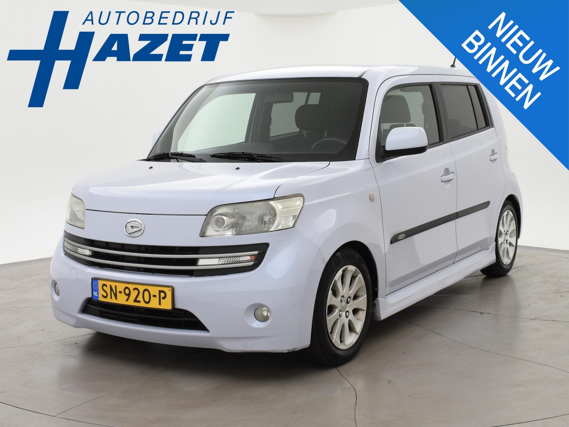 Daihatsu Materia 1.3 RYTHM SPORT + SPORTUITLAAT | AIRCO | NA, Voorwielaandrijving, Bedrijf, 1298 cc, 1000 kg
