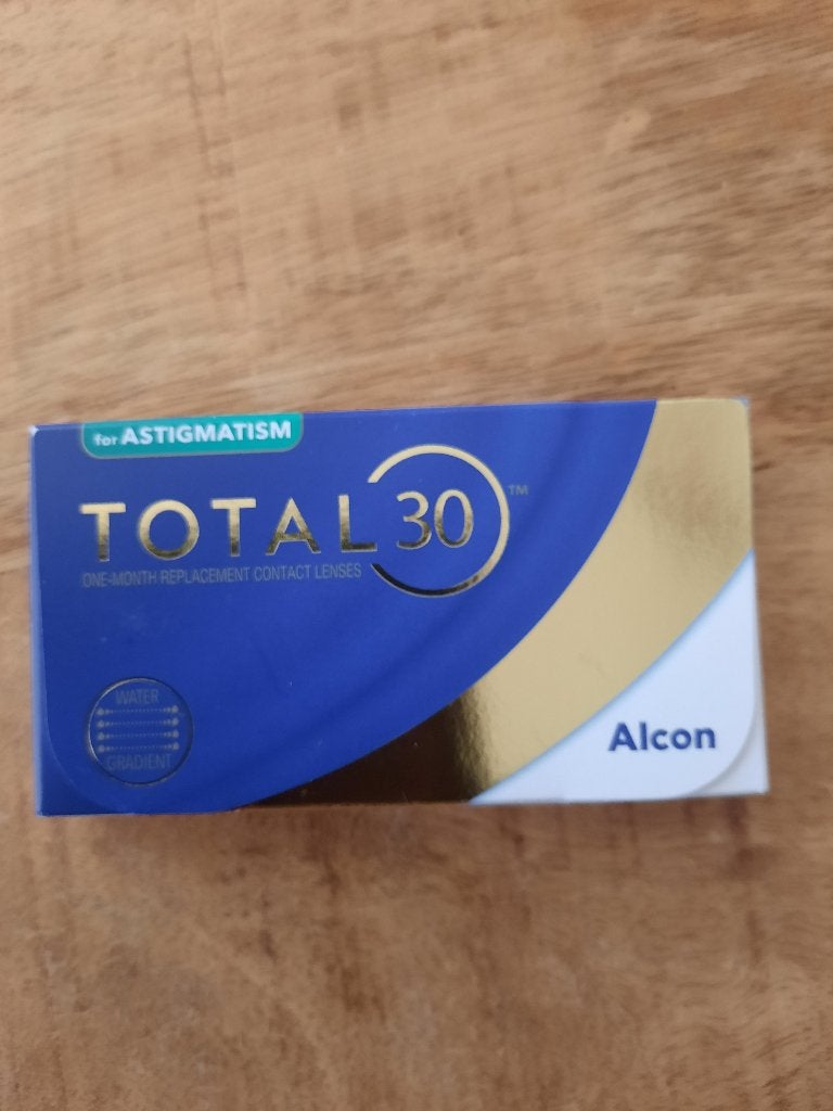 Alcon TOTAL30 Astigmatism maandlenzen 6 stuks  -5.00 / -2.25, Ophalen of Verzenden, Nieuw