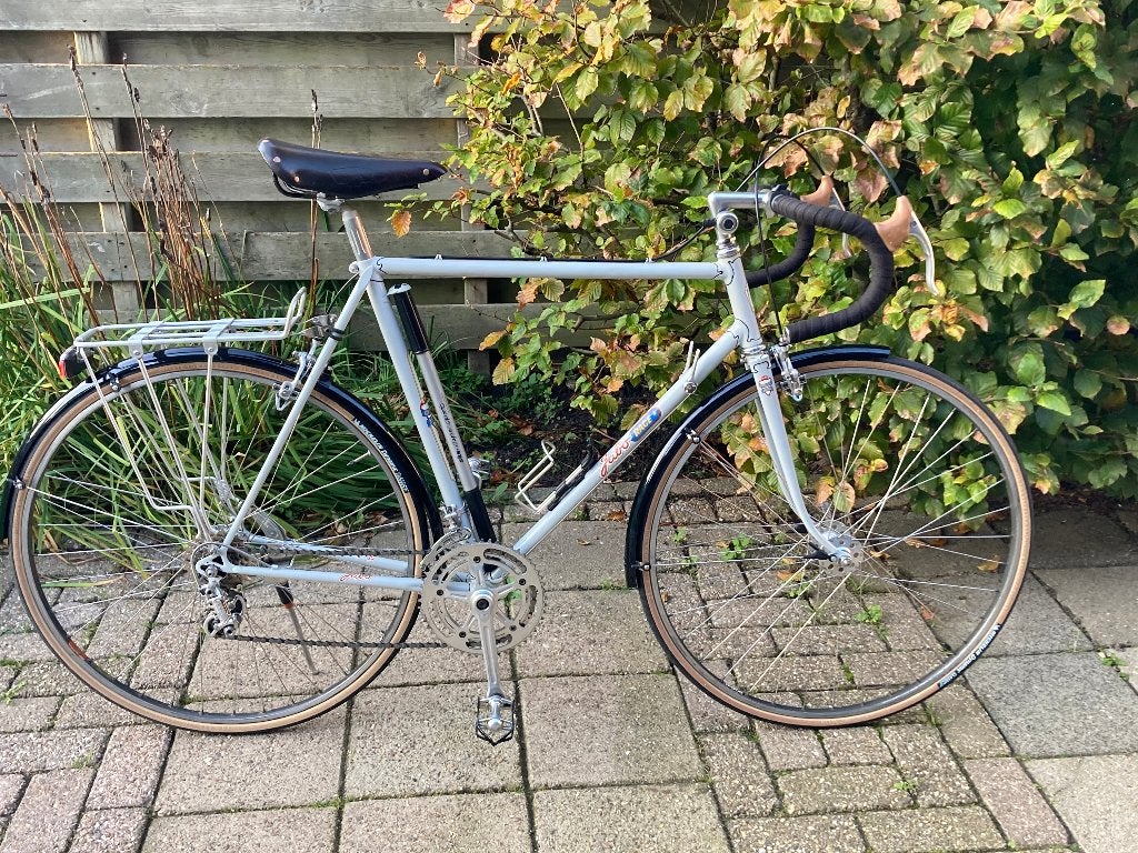 Sportfiets jaren 70  Campagnolo, Jaren '60 of nieuwer, Velgrem, 55 tot 59 cm, Ophalen