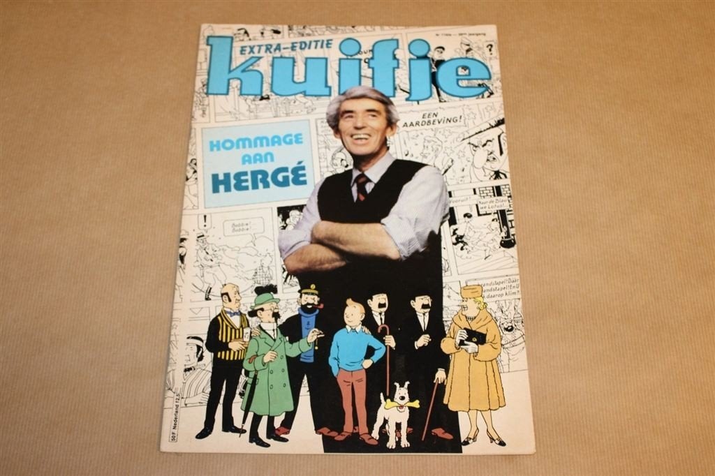Kuifje Extra-editie - Hommage aan Hergé - 1983, Eén stripboek, Ophalen of Verzenden, Zo goed als nieuw